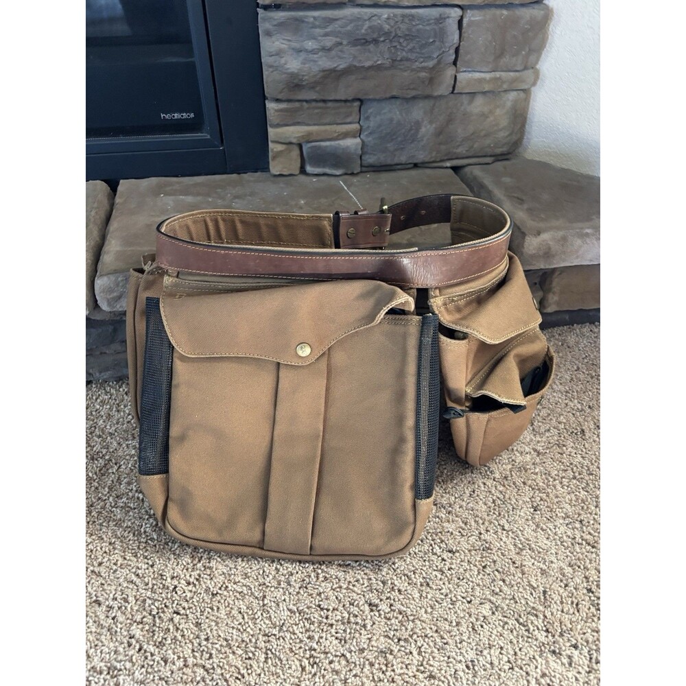 Browning Santa Fe 3 Pouch Game Bag Shooting Bags Buckmark Logo Canvas Hunting